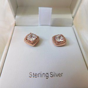 Charlotte & Lexi Rose Gold Studs